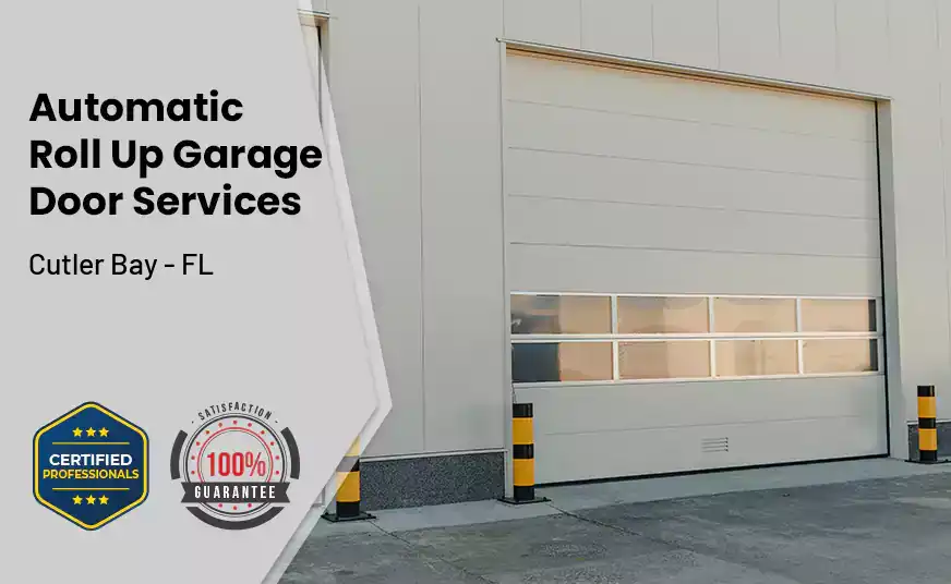 Automatic Roll Up Garage Door Cutler Bay - FL 