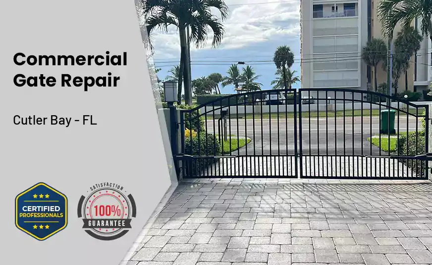 Commercial Gate Repair Cutler Bay - FL 