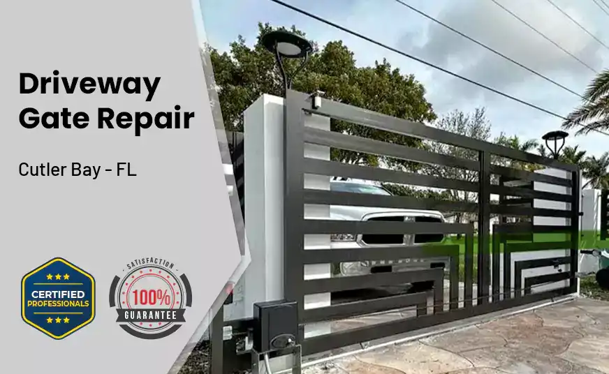 Driveway Gate Repair Cutler Bay - FL 