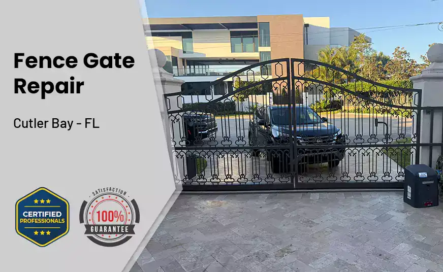 Fence Gate Repair Cutler Bay - FL 