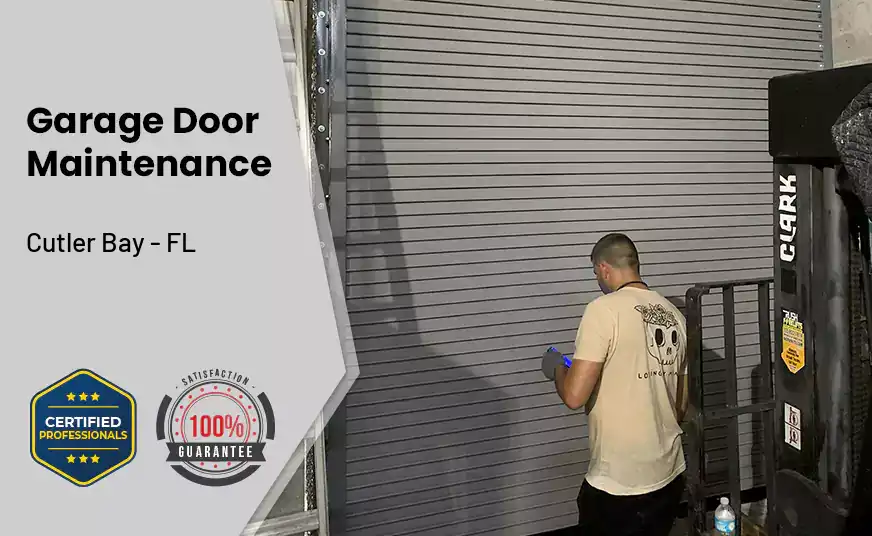Garage Door Maintenance Cutler Bay - FL 