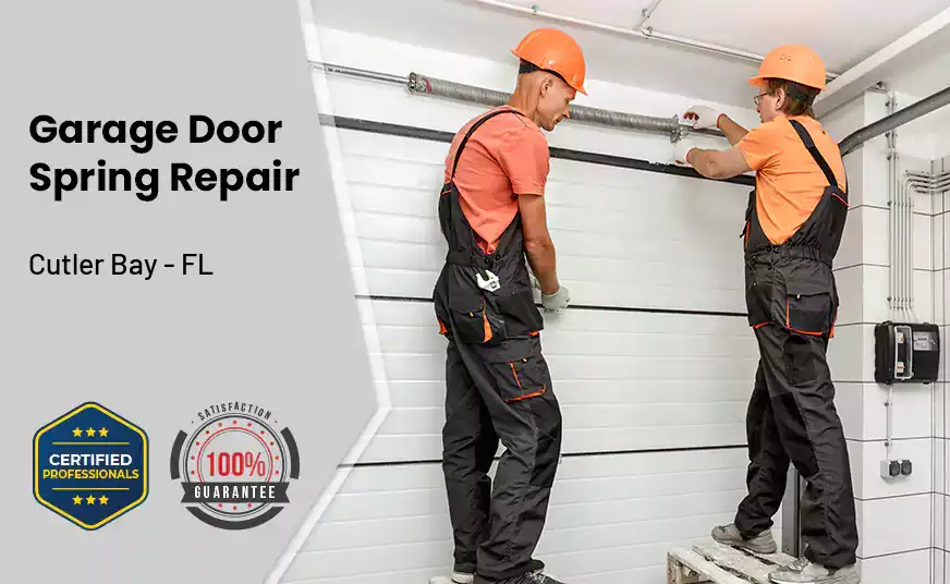 Garage Door Spring Repair Cutler Bay - FL 