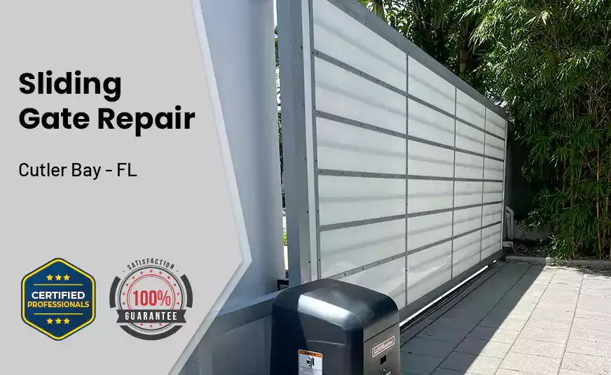 Sliding Gate Repair Cutler Bay - FL 