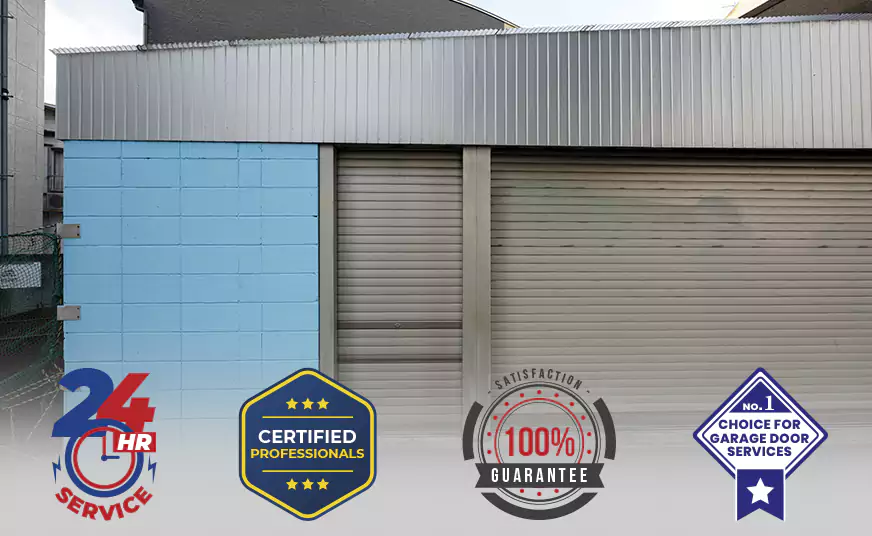 Commercial Metal Roll Up Garage Doors Installation in Cutler Bay, FL